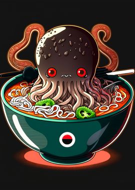 Octopus Ramen