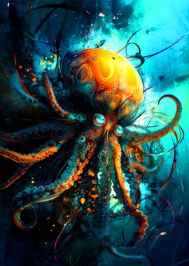 Colorful Octopus