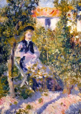 Nini in the Garden 1876