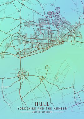 Hull and Humber City Map