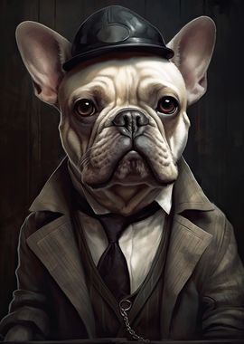 Cream French Bulldog Mafia