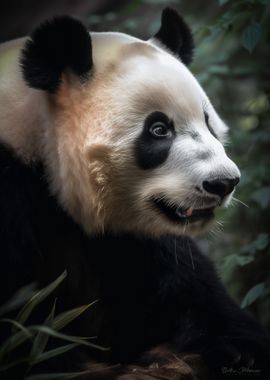 Panda Posing