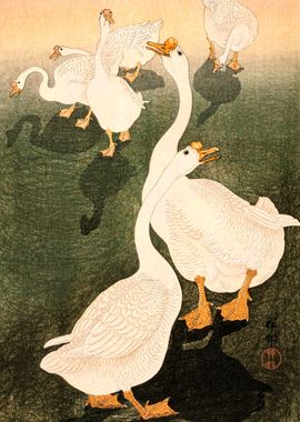 Geese 1926 Ohara Koson