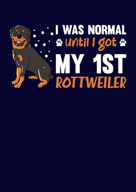 Funny Rottweiler Dog