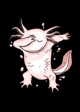 Dabbing Axolotl Gift Kids