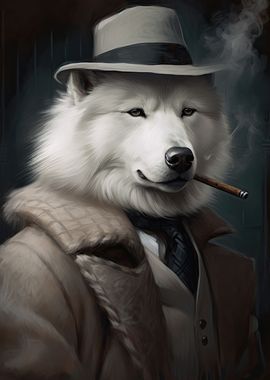 Samoyed The Gangster