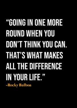 Rocky Balboa Quote