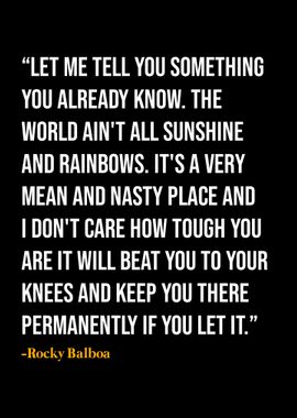 Rocky Balboa Quote 