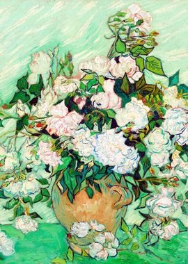 Roses Vincent Van Gogh