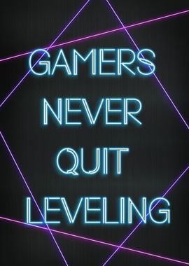 Never quit leveling