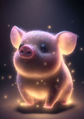 glow pig animal