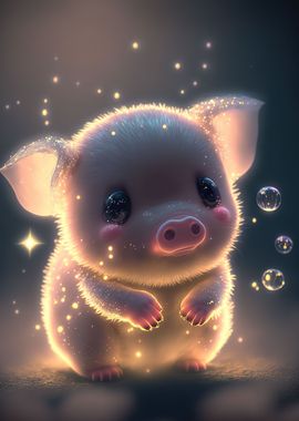 glow pig animal