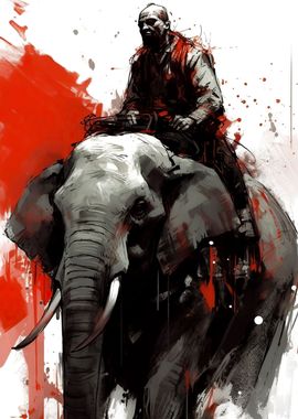 Riding Elephant