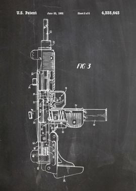 Uzi patent design 1982