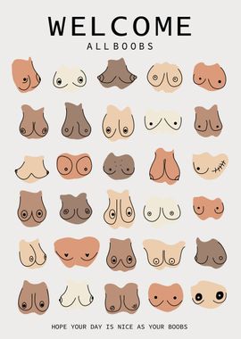 Types of boobs | Poster