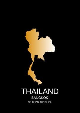 Thailand City Map 