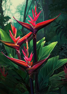 Jungle Bird of Paradise