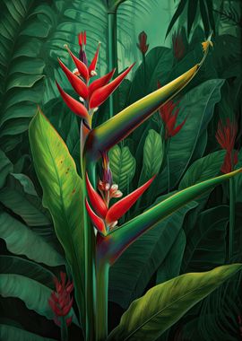 Jungle Bird of Paradise