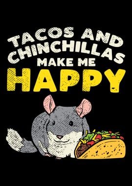 Funny Taco Chinchilla Ch