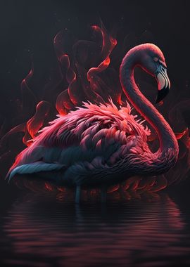 Flamingo pink beautiful