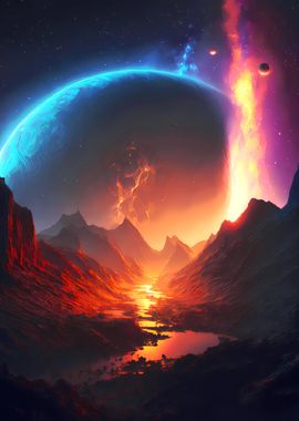 Universe Realm Landscape