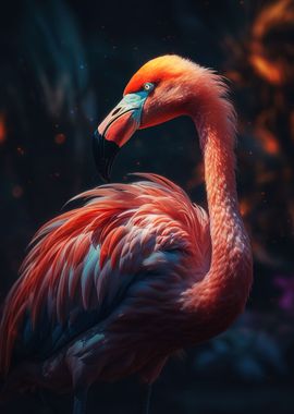 Flamingo pink beautiful