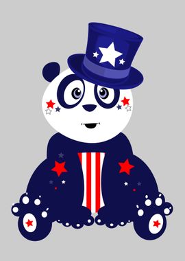 Patriotic Panda