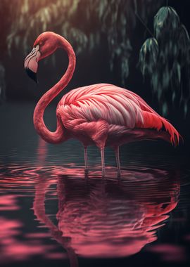 Flamingo pink beautiful