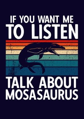 Mosasaurus Dinosaur