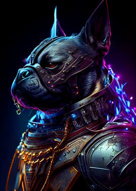 French Bulldog Warrior