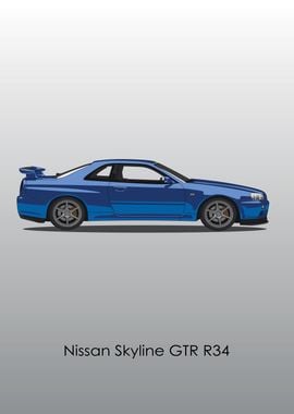 Nissan Skyline GTR R34