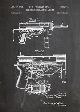 Grease gun patent 1951