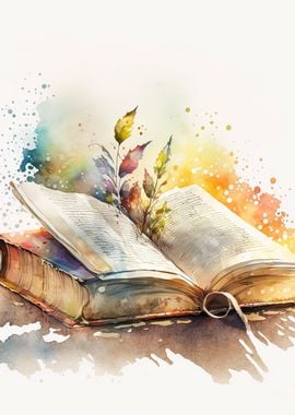 Watercolor book