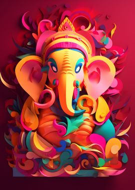 Ganesha god of art