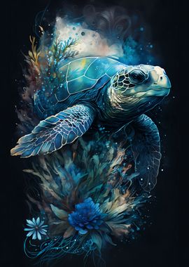 Turtle Fanciful imagery