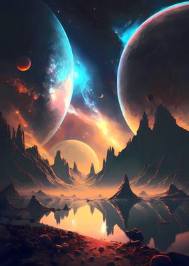 Symmetry Planets Landscape