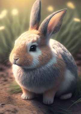 cute rabbit 