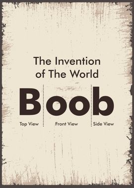boob definition' Poster, picture, metal print, paint by Trending Displate  Posters