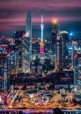 Guangzhou China Cityscape