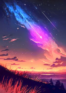 Meteor Showers Twilight