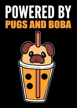 Pugs  Boba Dog Owner Gift