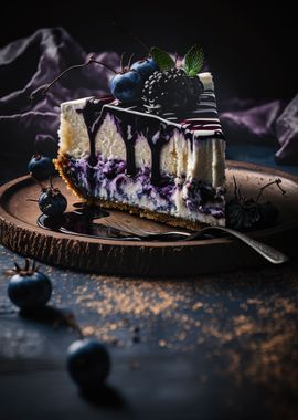 blueberry cake