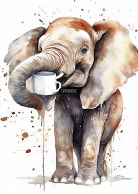 Coffee with Elephant