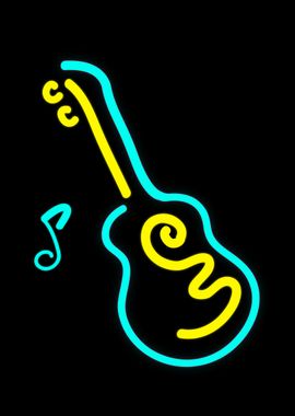 Guitar Neon