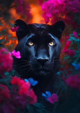 Black Panther Flower Dream