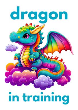 DRAGON IN TRAINING BLUE