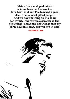 Veronica lake quotes