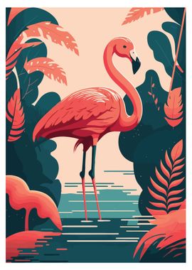 Cute Flamingo