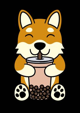 Shiba Inu Bubble Tea