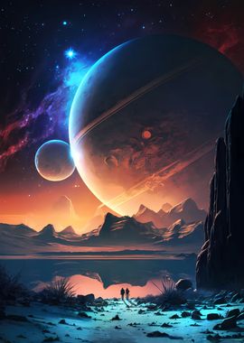 Jupiter Traveler Landscape